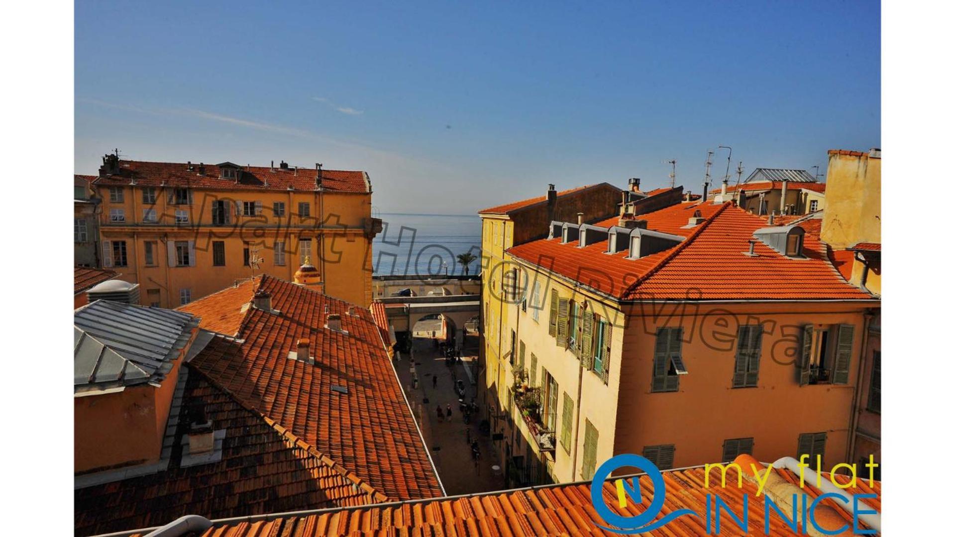 Aparthotel Riviera - Sea View - Amazing Large 3 Bedrooms With Sea View Ac - Old Town- Promenade Des Anglais نيس المظهر الخارجي الصورة